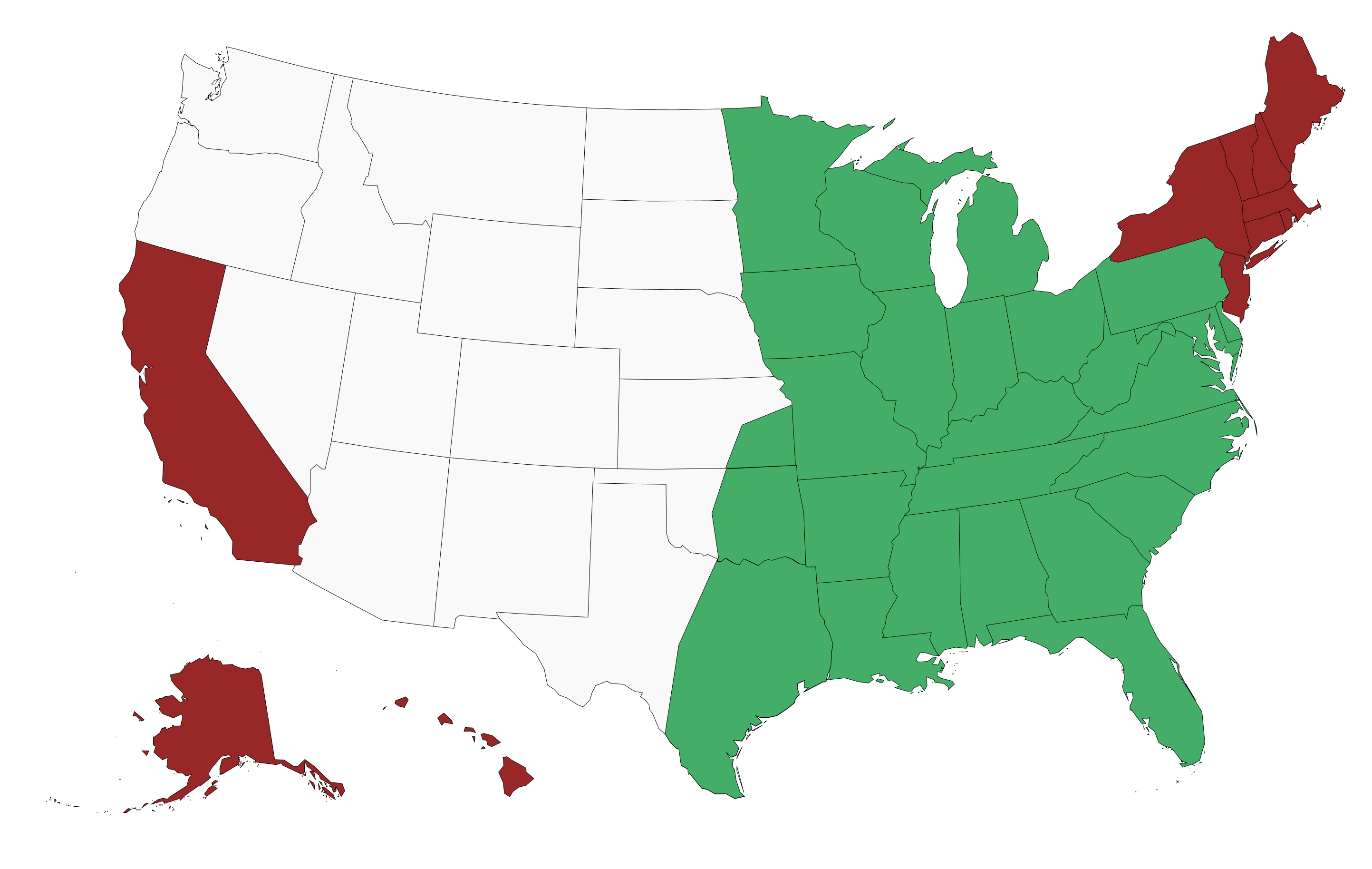 Our coverage area map