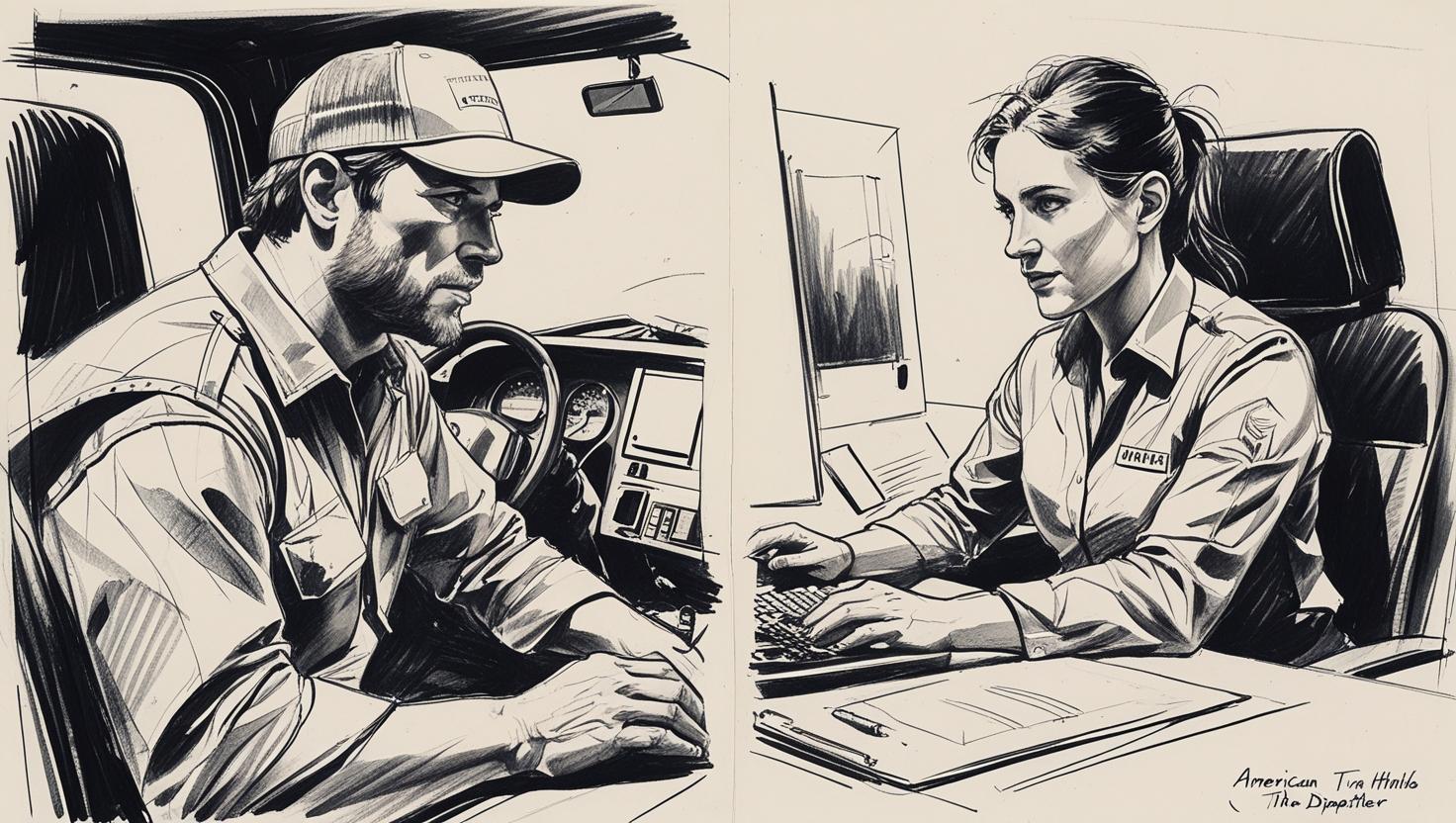 Dispatcher and driver