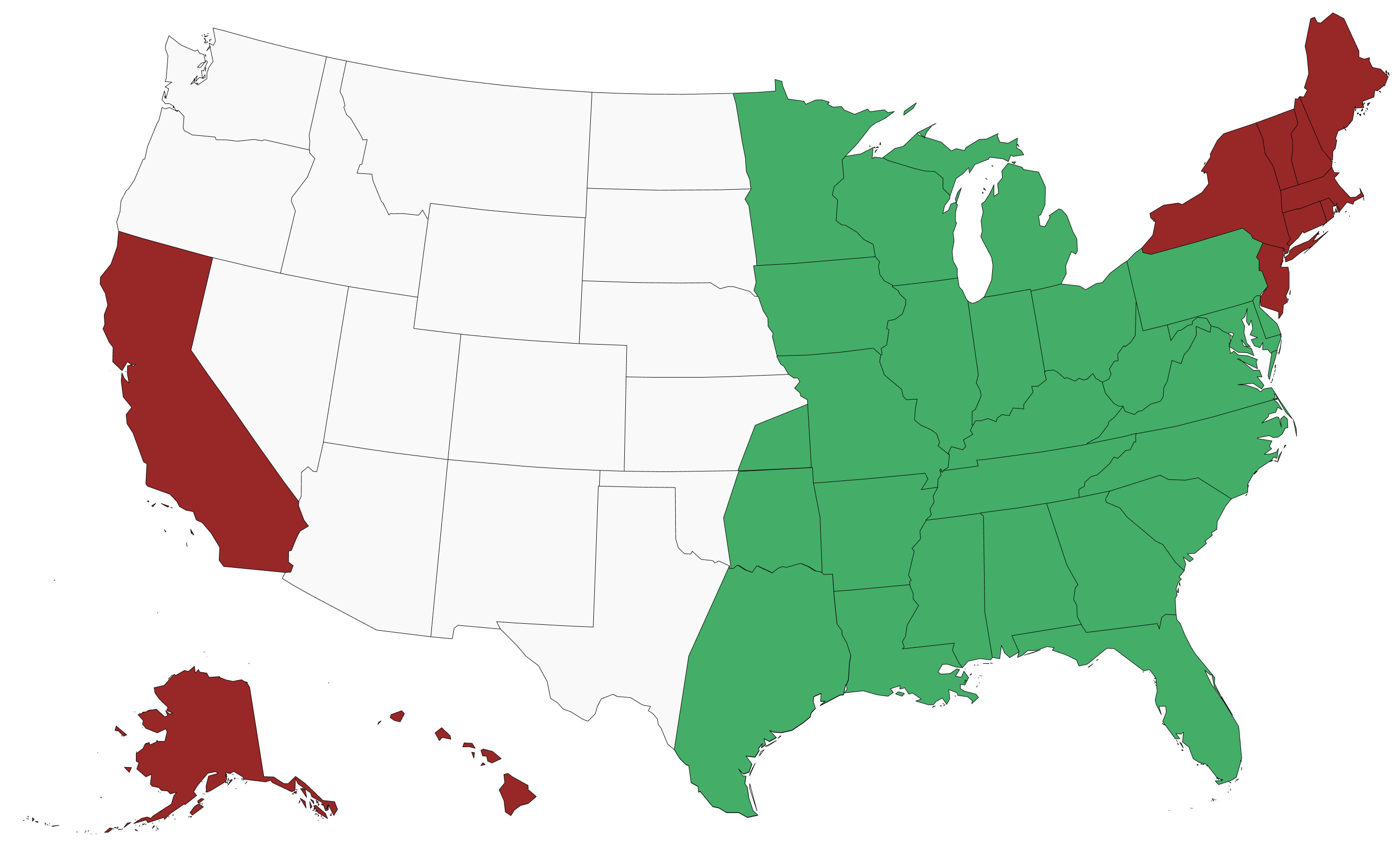 US Coverage Map